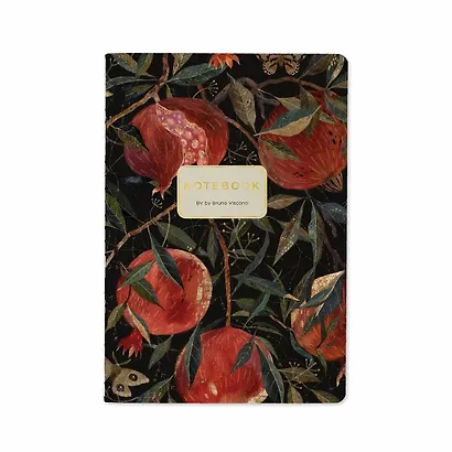Тетрадь общая «Flora.Гранат», 40 листов в клетку, A5 - Bruno Visconti - фото 1