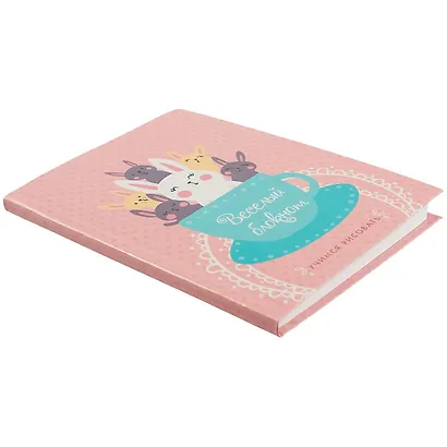 Записная книжка «Весёлый блокнот. Зайчики», 64 листа, А6 - фото 2