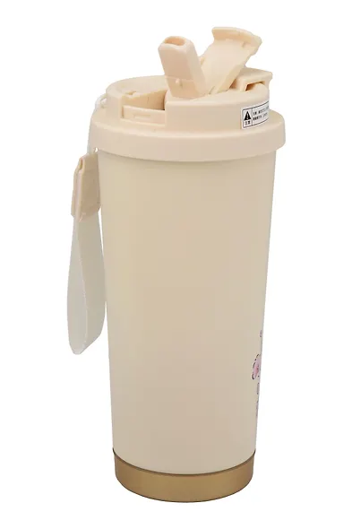 Термостакан Котик в розовых цветах (пластик/металл) (500мл) (12-7306-202510-STB-29) - фото 8