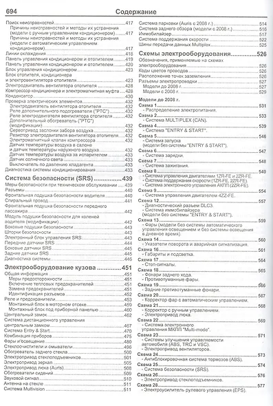 Руководство по ремонту и техническому обслуживанию автомобилей Corolla / Auris. Леворульные модели бензиновыми двигателями 1NR-FE (1,3 л.), 4ZZ-FE (1,4 л.), 1ZR-FE (1,6 л.) и 1ZR-FAE (1,6 л.). Включая рестайлинг с 2009 года - фото 4