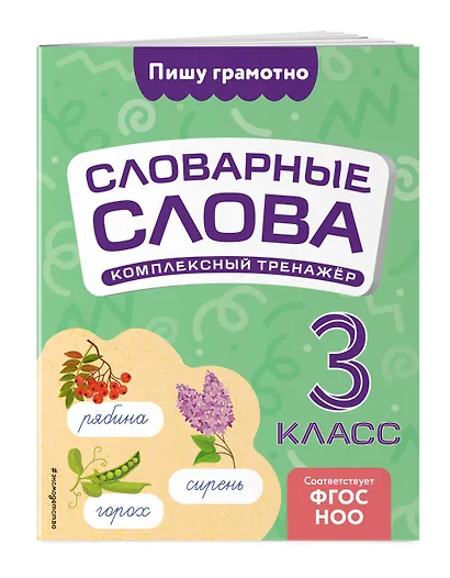 Словарные слова: комплексный тренажёр. 3 класс - фото 3
