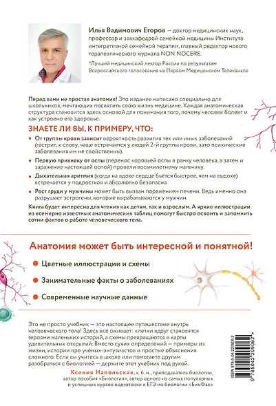 Анатомия для школьников. Пособие для учеников химико-биологических классов и абитуриентов естественно-научных направлений - фото 2