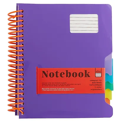 Тетрадь на кольцах «Notebook», 200 листов, А5 - фото 1