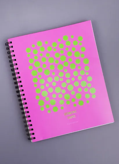 Тетрадь общая «Насыщенные цвета. Орнамент», А5, 96 листов. 5 видов - фото 2