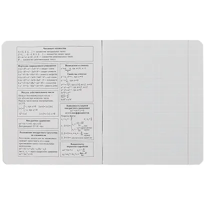 Тетрадь предметная в клетку Listoff, "Scientific. Алгебра", 48 листов - фото 2