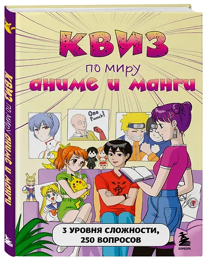Квиз по миру аниме и манги. 3 уровня сложности, 250 вопросов - фото 3
