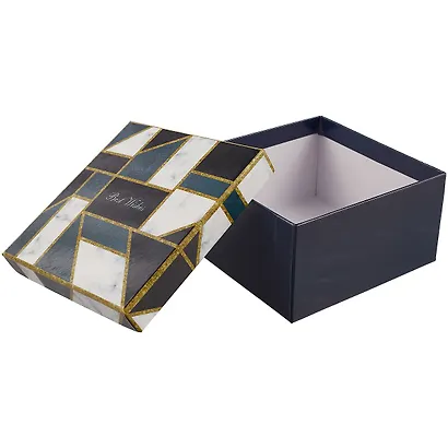 Подарочная коробка «Синий орнамент», средняя - фото 2