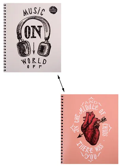 Тетрадь в клетку Listoff, "Фрирайд", 96 листов, в ассортименте - фото 6