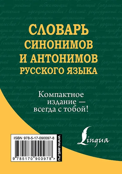 Словарь синонимов и антонимов русского языка - фото 2