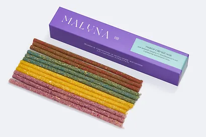 Набор магических свечей №36 Maluna (12шт) (Защита от недоброжелателей,Развитие внутренней силы) (2036) - фото 1