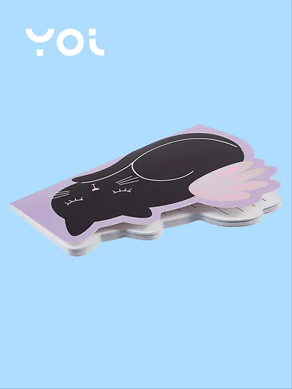 Записная книжка А6+ 32л "Cat wings" лин., сшивка, Yoi - фото 3
