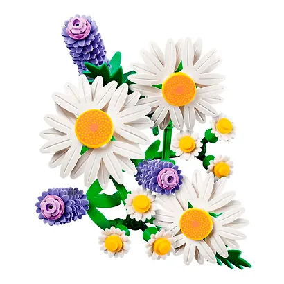 11508 Конструктор LEGO Botanicals Ромашки и лаванды, 133 деталей, возраст 9+ - фото 7
