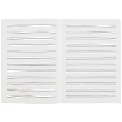 Тетрадь для нот Hatber, "Музыка", А4, 24 листа, в ассортименте - фото 2