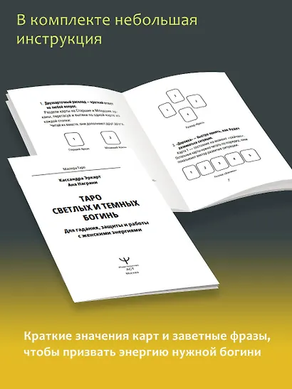 Таро Светлых и Темных богинь. Для гадания, защиты и работы с женскими энергиями - фото 7