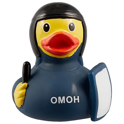 Игрушка уточка «ОМОН», FUNNY DUCKS - фото 2