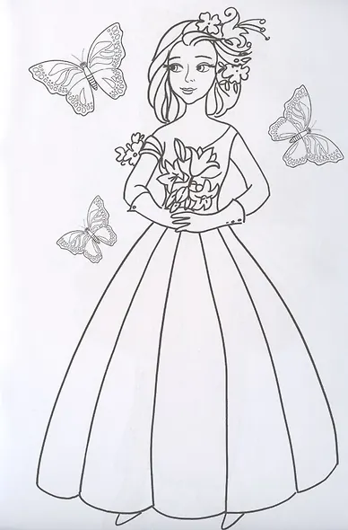 Невесты. Посмотри и раскрась - фото 5