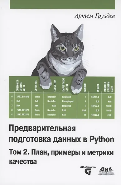 Предварительная подготовка данных в PYTHON. Том 2. План, примеры и метрики качества - фото 1