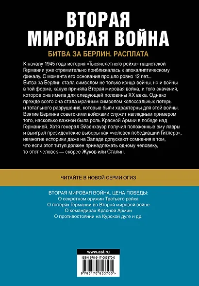 Битва за Берлин. Расплата - фото 2