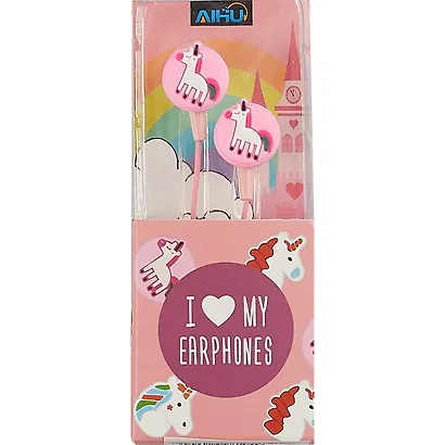 Наушники Единороги с разноцветной гривой (ПВХ бокс) - фото 1