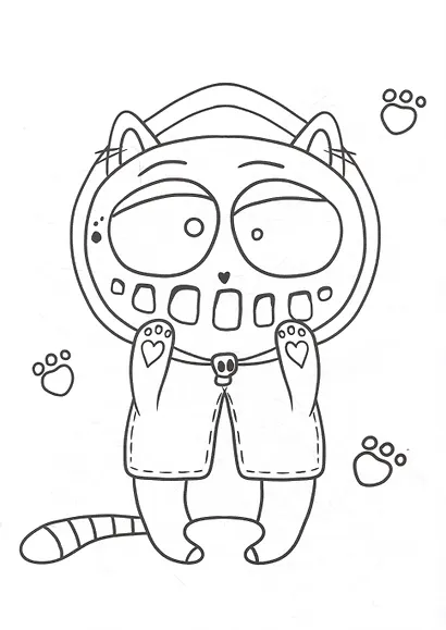 РАСКРАСКА - СТРАШИЛКА. МИЛЫЕ СТРАШИЛКИ - фото 5