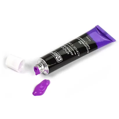 Краски акриловые 12 цветов, 12 мл, неоновые цвета - фото 6