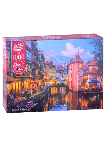Пазл 1000 дет. Вечер в Анси  Cherry Pazzl 30257 - фото 1