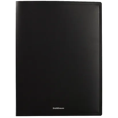 Папка-скоросшиватель «Classic», чёрная, Erich Krause, А4 - фото 1