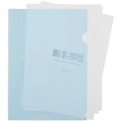 Папка-уголок А4 "Pastel" глянцевая, пластик 0.18мм, ассорти - фото 2