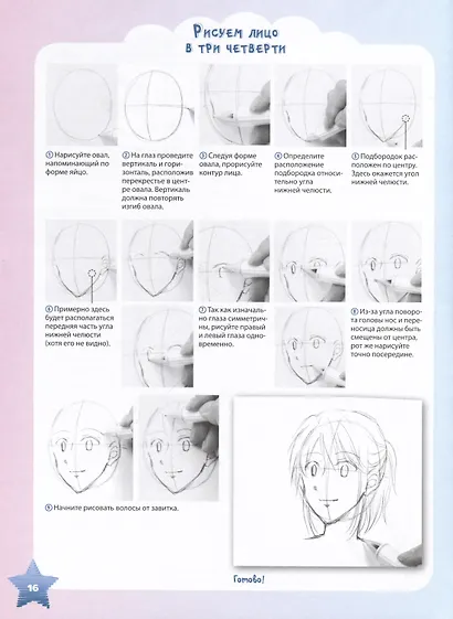 Manga. Учимся рисовать с нуля. Скетчбук и рабочая тетрадь под одной обложкой - фото 4