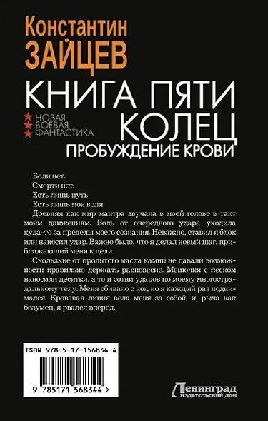 Книга пяти колец. Пробуждение крови - фото 2