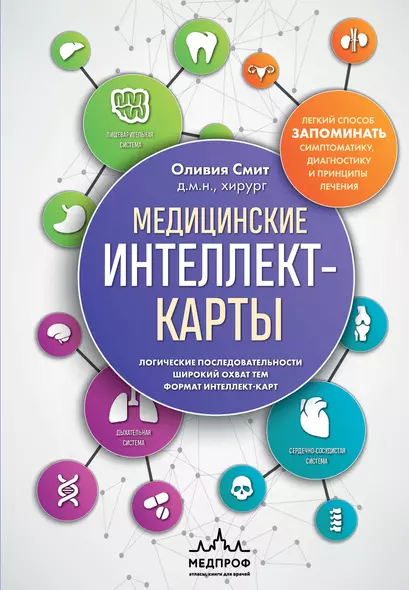 Медицинские интеллект-карты. Легкий способ запоминать симптоматику, диагностику и принципы лечения - фото 1