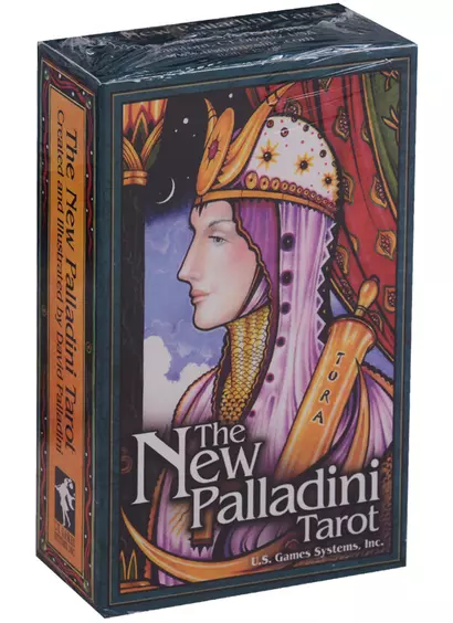 Таро Аввалон, New Palladini Tarot Новые Палладины Таро (карты+инструкция на англ. яз.) (коробка) (ПИ) - фото 1