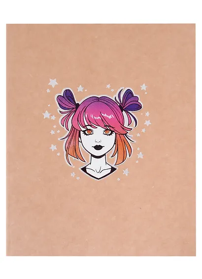 Тетради в клетку Listoff, Look At Me, 48 листов, 10 штук, в ассортименте - фото 4