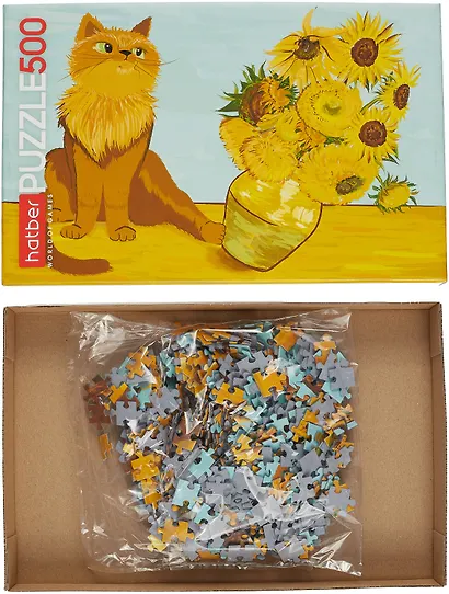Пазл hatber "Кот-Ван Гог", 500 элементов - фото 3