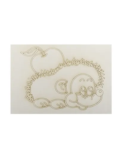 Трафарет Ежик (А5) (442) (упаковка) - фото 1