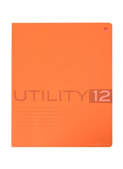 Тетрадь в клетку Альт, Utility, 12 листов, в ассортименте - фото 4