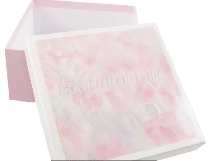 Коробка подарочная "Beautiful tulip" 18*18*7.5, картон - фото 4