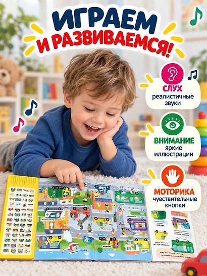 Транспорт. Книга со звуками - фото 6