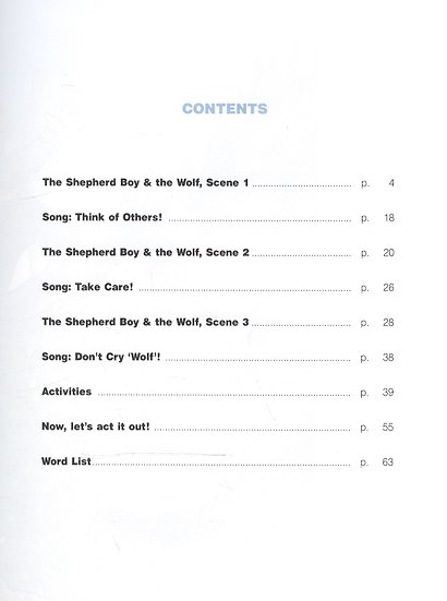 The Shepherd Boy & the Wolf. Stage 1. Книга для чтения - фото 2
