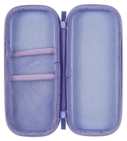 Пенал-косметичка Феникс+, "Девушка с барсом", на молнии - фото 3