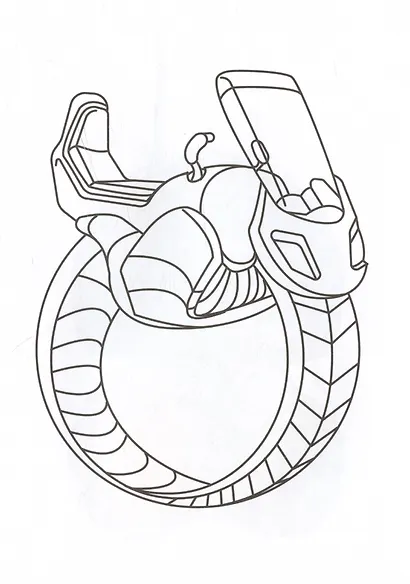 Роботомашины. Книжка-раскраска - фото 3