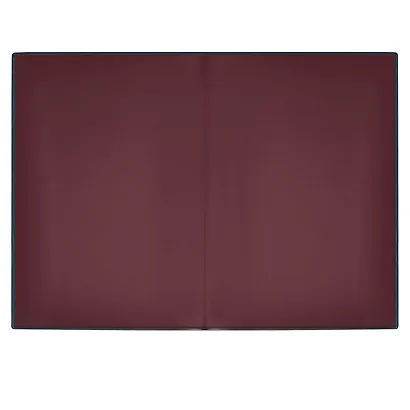 Ежедневник недат. А5+ 160л 175x245 "Шеврет" бордовый, иск.кожа, мягкий переплет, блинт.тиснение, офсет, ляссе. - фото 3