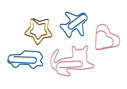 Скрепки 25 штук "Ассорти" - фото 3