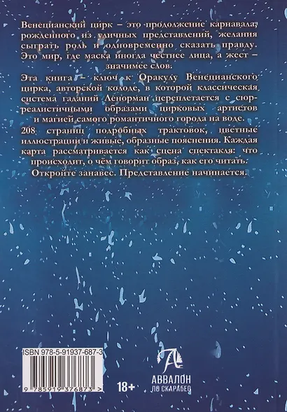 Оракул венецианского цирка. Книга - фото 2