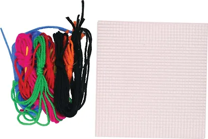 Набор д/детского творчества Centrum Hobby Kit Вышивка крестом (сетка+рама+нитки) 83785 - фото 2