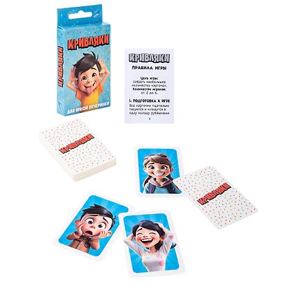 Настольная игра «Кривляки Cards», Dream makers - фото 3