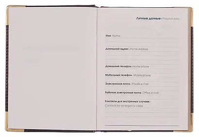 Ежедневник датированный 2026 год, А6, 176 листов, "Status", темно-синий - фото 3