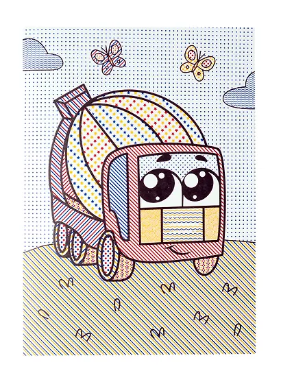 Большая водная раскраска. Транспорт - фото 3