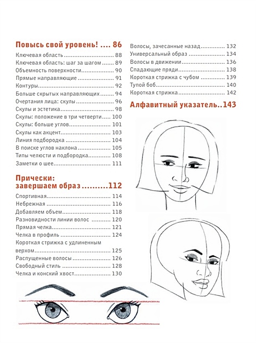 Учимся рисовать лица и эмоции
