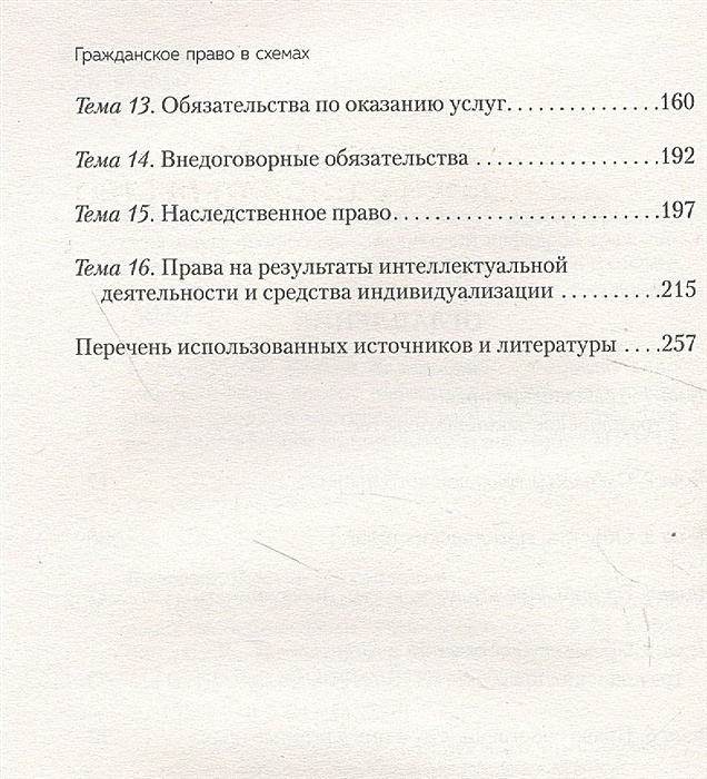 Гражданское право в схемах корякин тарадонов общая часть